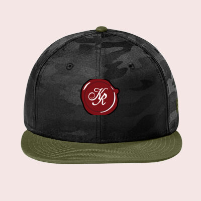 Camo Flat Bill Snapback Cap - King's Ransom Thumbnail