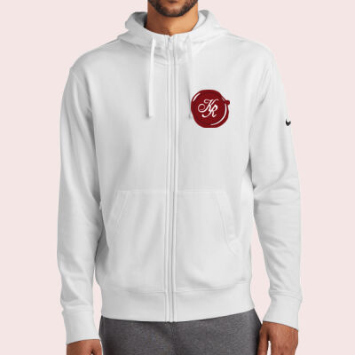 Club Fleece Sleeve Swoosh Full Zip Hoodie - King's Ransom Thumbnail