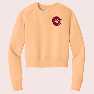 Women's Perfect Weight ® Fleece Cropped Crew Thumbnail