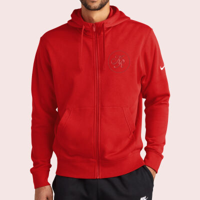 Club Fleece Sleeve Swoosh Full Zip Hoodie - King's Ransom Thumbnail