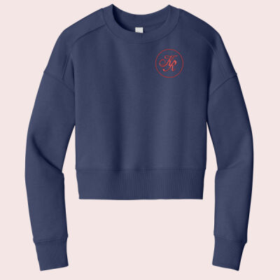 Women's Perfect Weight ® Fleece Cropped Crew Thumbnail